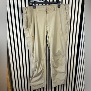 Orvis Men's Beige Cargo Pants, Sz XL
